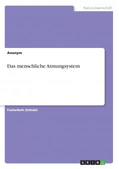 Das menschliche Atmungsystem
