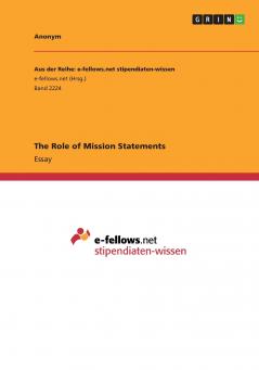The Role of Mission Statements