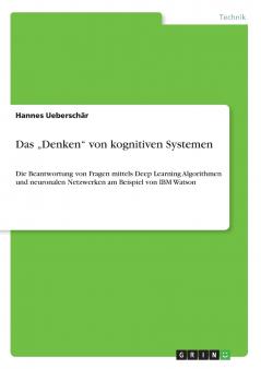 Das „Denken von kognitiven Systemen