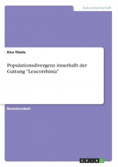 Populationsdivergenz innerhalb der Gattung Leucorrhinia