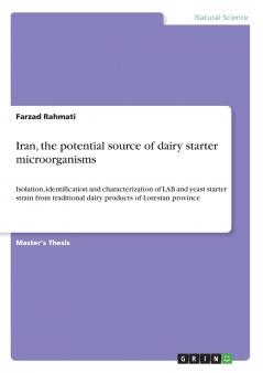 Iran the potential source of dairy starter microorganisms