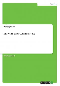 Entwurf einer Zahnradstufe