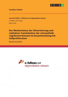 Der Mechanismus der Dimerisierung und nukleären Translokation der extrazellulär regulierten Kinasen im Zusammenhang mit Zellproliferation