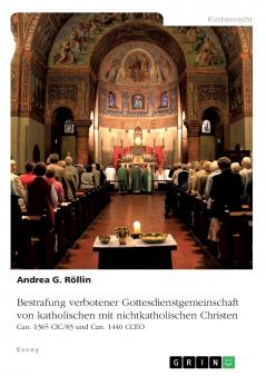 Bestrafung verbotener Gottesdienstgemeinschaft von katholischen mit nichtkatholischen Christen