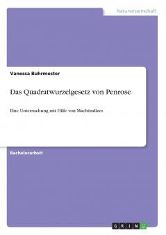 Das Quadratwurzelgesetz von Penrose