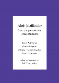 Alois Mailänder - From the perspective of his students
