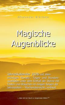 2026 Kalender Magische Augenblicke
