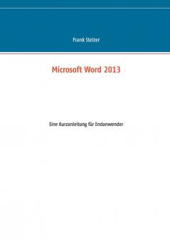 Microsoft Word 2013