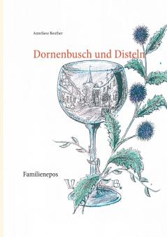 Dornenbusch und Disteln
