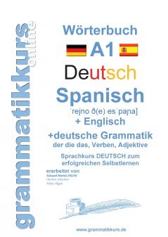 Wörterbuch Deutsch - Spanisch - Englisch A1