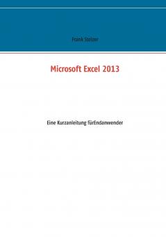 Microsoft Excel 2013