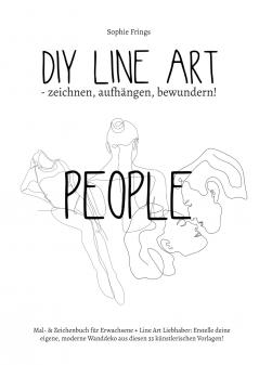 DIY Line Art People - zeichnen aufhängen bewundern!