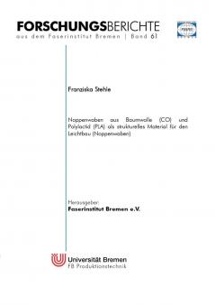 Noppenwaben aus Baumwolle (CO) und Polylactid (PLA) als strukturelles Material für den Leichtbau (Noppenwaben)