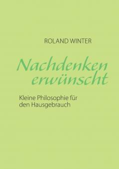 Nachdenken erwünscht!