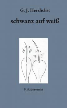 Schwanz auf weiß