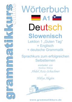 Wörterbuch Deutsch - Slowenisch A1 Lektion 1 Guten Tag