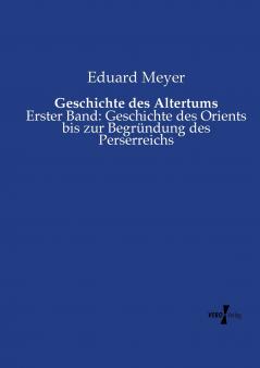 Geschichte des Altertums