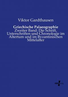 Griechische Palaeographie