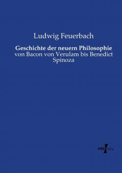 Geschichte der neuern Philosophie