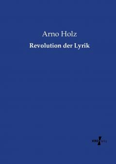 Revolution der Lyrik