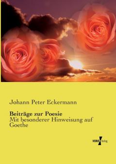 Beiträge zur Poesie
