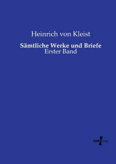 Sämtliche Werke und Briefe