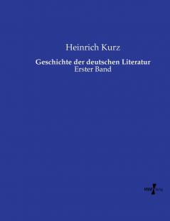 Geschichte der deutschen Literatur