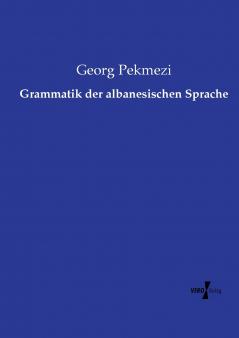 Grammatik der albanesischen Sprache