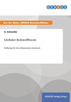 Globaler Rohstoffboom