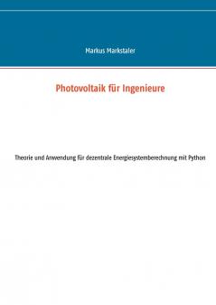 Photovoltaik für Ingenieure