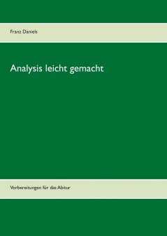 Analysis leicht gemacht