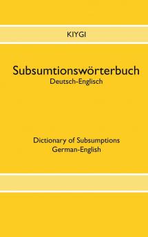 Subsumtionswörterbuch Deutsch-Englisch