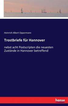 Trostbriefe für Hannover