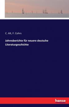Jahresberichte für neuere deutsche Literaturgeschichte
