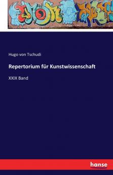 Repertorium für Kunstwissenschaft