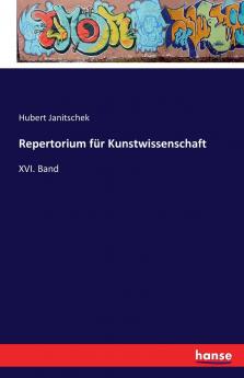 Repertorium für Kunstwissenschaft