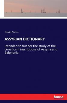 ASSYRIAN DICTIONARY