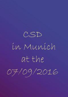 CSD in Munich at the 09.07.2016