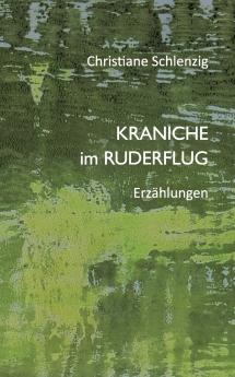 Kraniche im Ruderflug