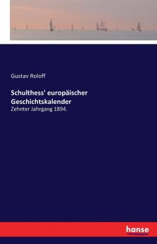 Schulthess' europ��ischer Geschichtskalender