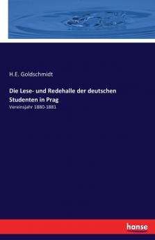 Die Lese- und Redehalle der deutschen Studenten in Prag