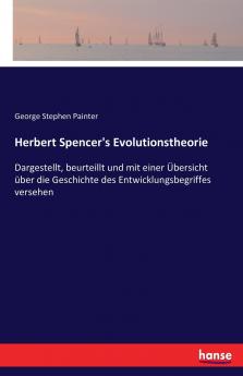 Herbert Spencer's Evolutionstheorie