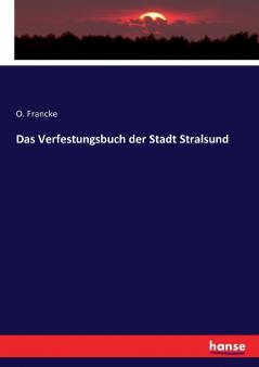 Das Verfestungsbuch der Stadt Stralsund
