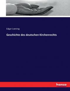 Geschichte des deutschen Kirchenrechts