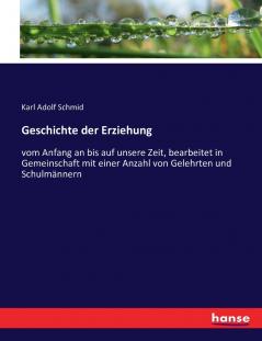 Geschichte der Erziehung