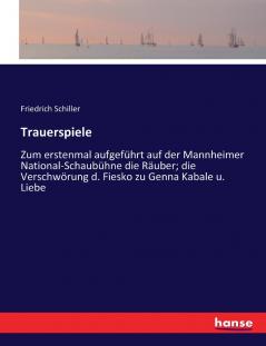 Trauerspiele