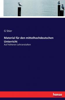 Material für den mittelhochdeutschen Unterricht