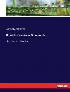 Das österreichische Staatsrecht
