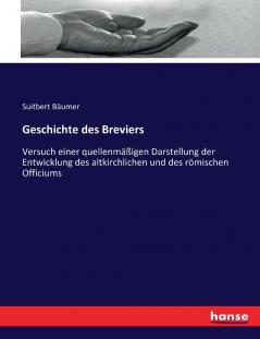 Geschichte des Breviers