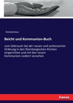Beicht und Kommunion-Buch